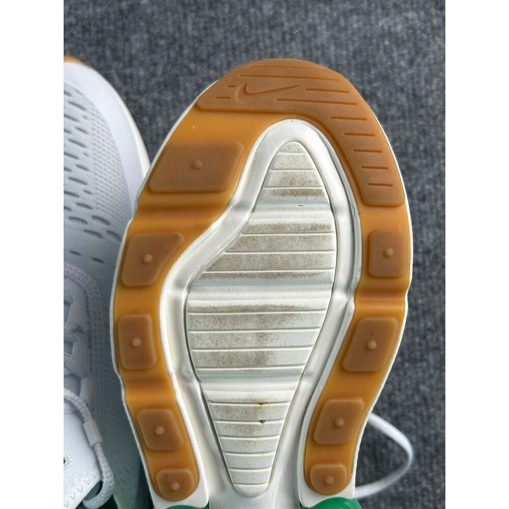 Nike Air Max 270 Women's White Green Running Shoes Size 8 - Picture 11 of 13